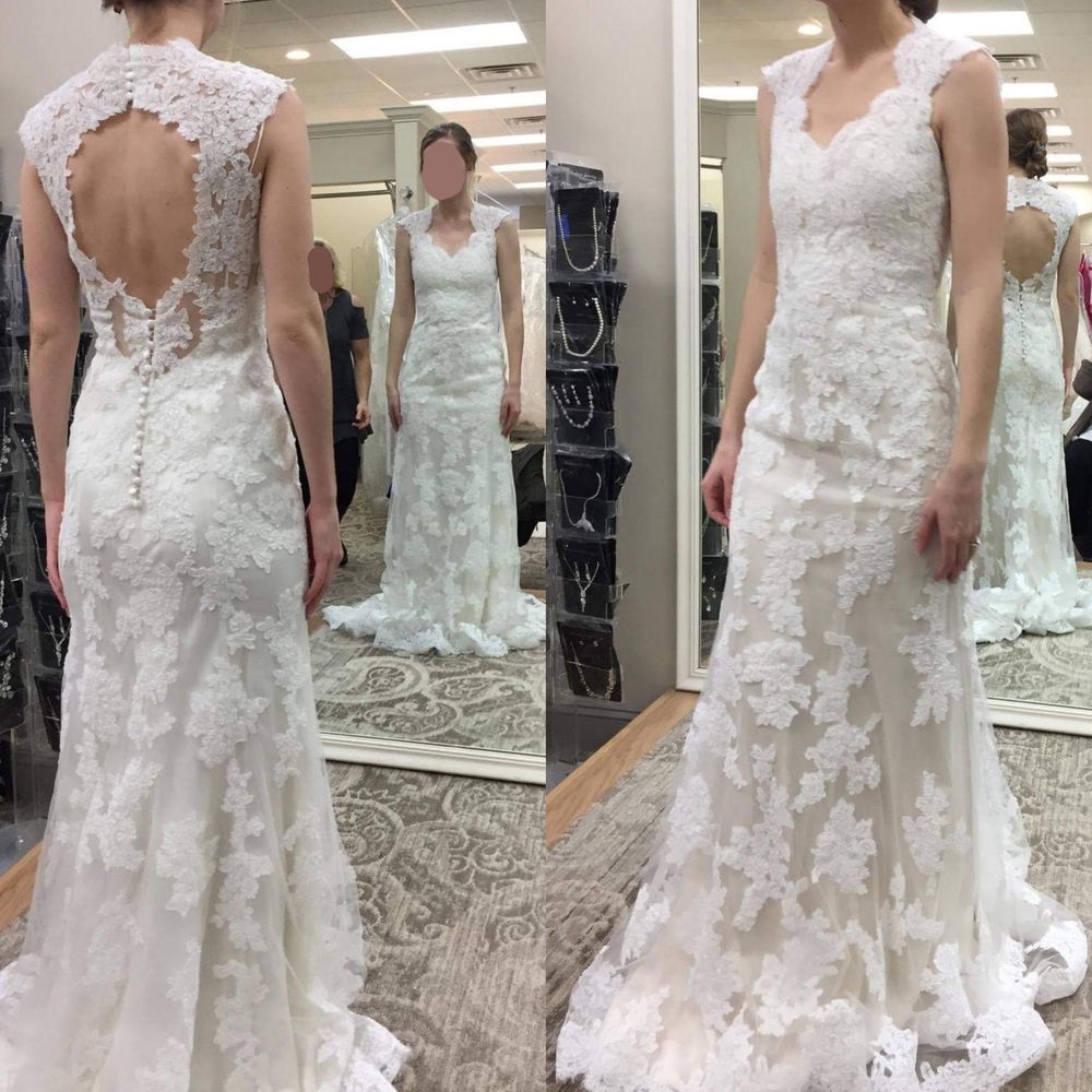 Maggie Sottero Keyhole Back Wedding Dress